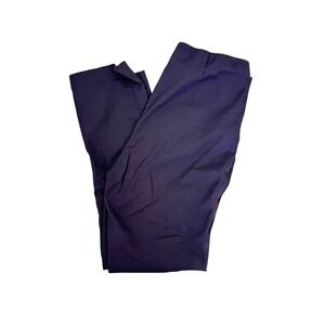 J. Jill Essential Cotton‎ Pull On Stretch Pants Trousers Brown Size 8 Tall